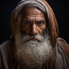 photo of egyptian old man