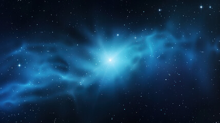 Digital Supernova star shining bright in space