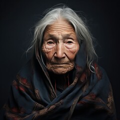 photo of canadian old aged woman