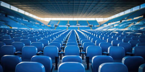 Naklejka premium Stadion Sitze