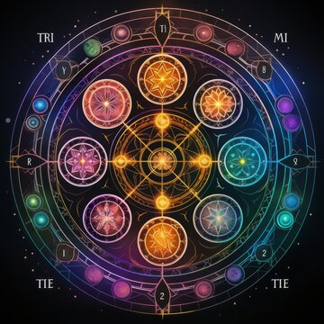 Magic runic table of energies