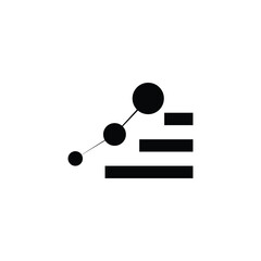 Modern Letter E Technology Logo Design. Black and White Logo. Usable for Business Logos. Flat Vector Logo Design Template