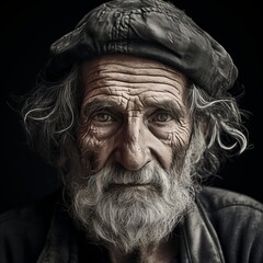 photo of argentine old man
