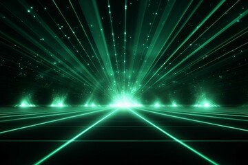Fototapeta na wymiar Abstract futuristic background with laser beam lights. Generative AI