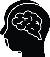 glyph icon design style 