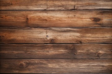 Fototapeta na wymiar A rustic wooden wall with a warm brown finish