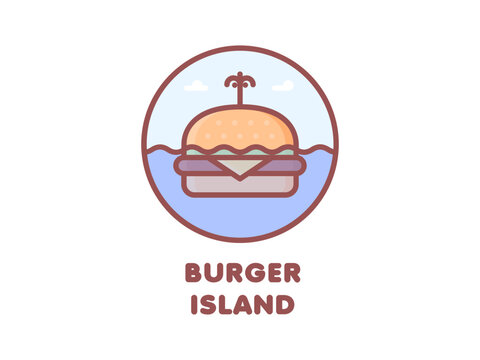 burger island logo