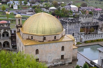 Fototapeta na wymiar Sultan Ahmad Mosque in Akhaltsikhe (Rabati) Castle, Georgia
