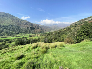 A view of the North Wales Countryside near Mount Snowden