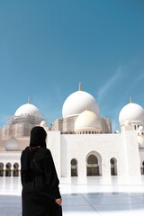 Sheikh Zayed Grand Mosque in abu dhabi.