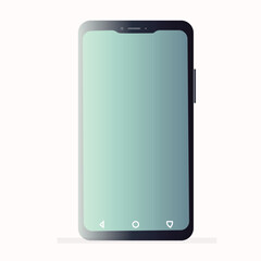 phone with blank screen