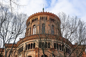 Protestant Church of St. Thomas (Thomaskirche, 1865-1869) was the largest church in Berlin before the construction of the Berliner Dom. Berlin, Germany. © dbrnjhrj