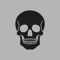 Skull vector minimalist