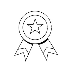 Achievement Award Handdrawn Icon