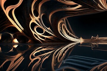 abstract fractal background