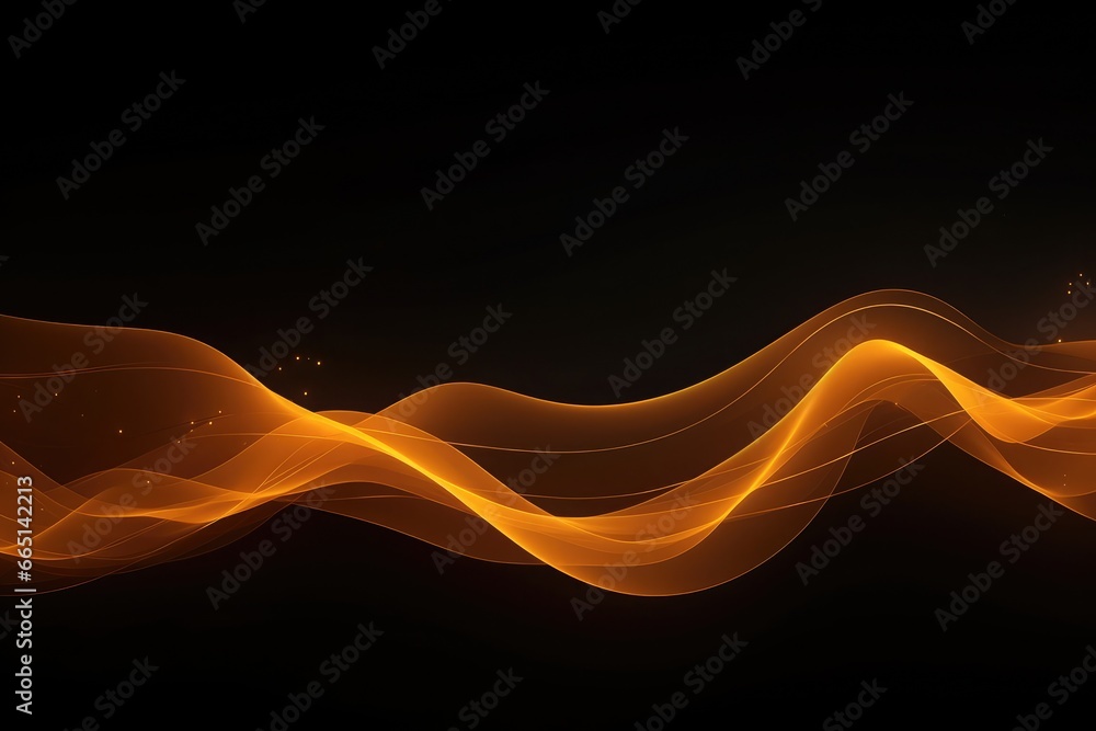 Poster abstract colorful wave and curve lines with technology background. abstract frequency sound wave tec