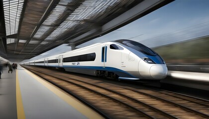 HS2 Train - High Speed 2 rail link