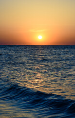 sunrise over Lake Razelm, Romania