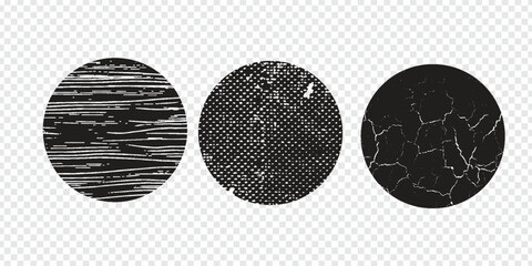 Big Set of round Abstract black Backgrounds or Patterns. Hand drawn doodle shapes. Spots, drops, curves, Lines. Contemporary modern trendy Vector illustration. vector brush illustration