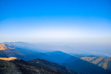 Wugong Mountain, Pingxiang City, Jiangxi Province - sea of clouds and mountain scenery at sunset
