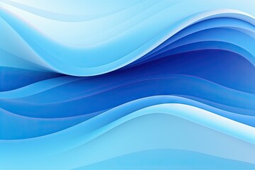 Abstract background with blue slingshots in different shades and shapes.