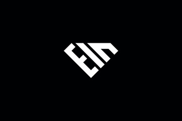 EIN letter logo creative vector template