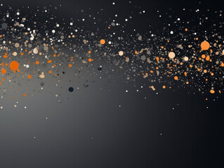 Abstract particle effect background
