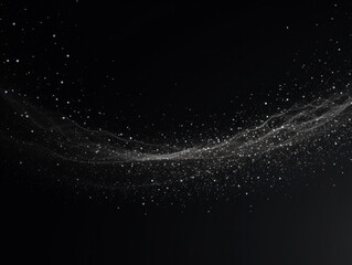 Abstract particle effect background