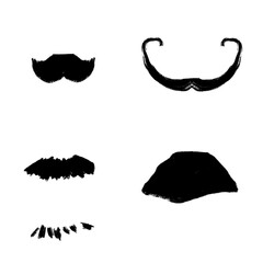 set of mustaches