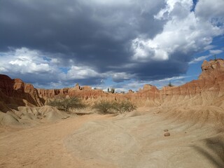 Photographs of the Tatacoa tropical dry forest in Villavieja, Huila, Colombia