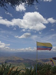 Photographs of the trip to the Giant's mountain in Huila, Colombia, paragliding with a beautiful view