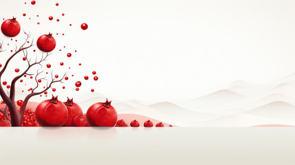 Yalda night. birth of Mithra, the ancient Arian goddess of light. Iranians, Shab-e-Chellé. winter solstice celebration on the first day of winter in the Persian solar calendar. pomegranate.