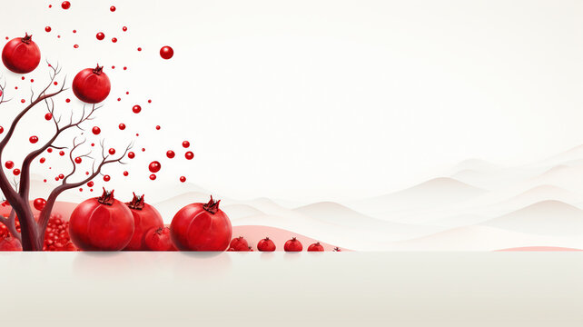 Yalda night. birth of Mithra, the ancient Arian goddess of light. Iranians, Shab-e-Chellé. winter solstice celebration on the first day of winter in the Persian solar calendar. pomegranate.