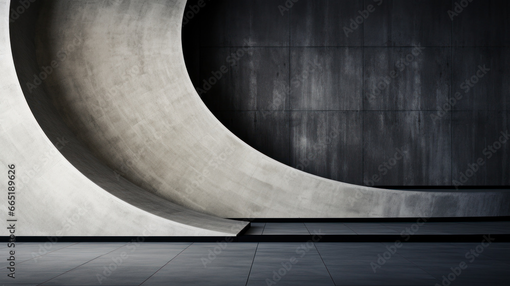 Poster futuristic architecture background