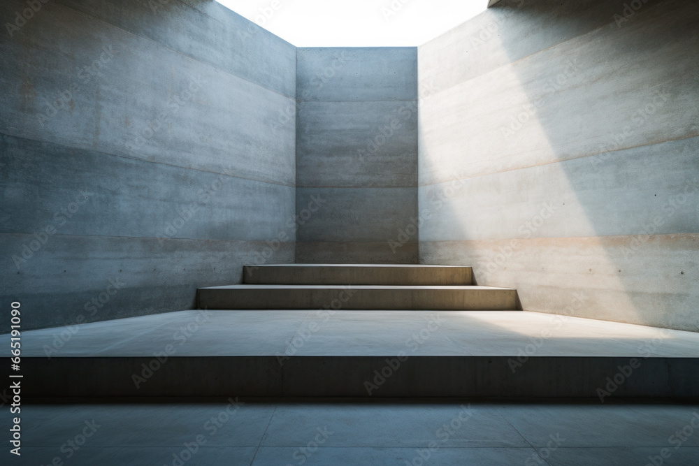 Poster futuristic architecture background