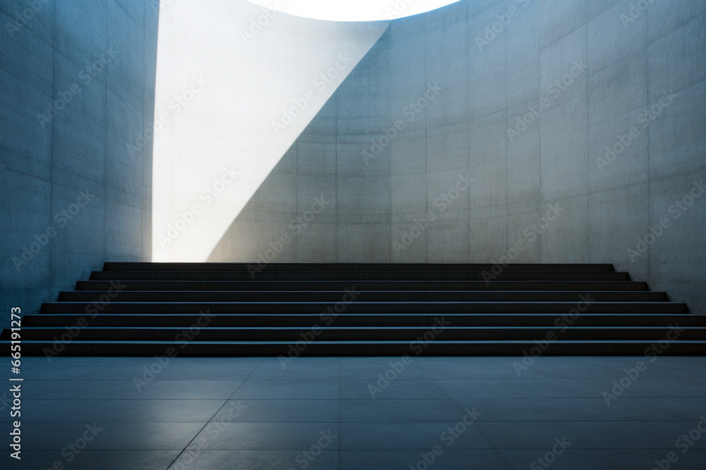 Poster futuristic architecture background