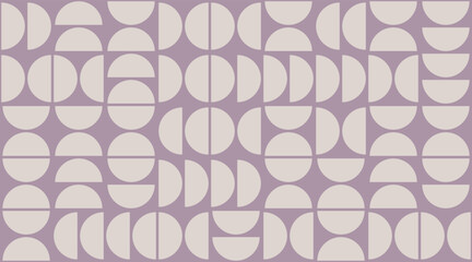 Geometry minimalistic bauhaus pattern. Vector abstract contemporary multicolored trendy texture