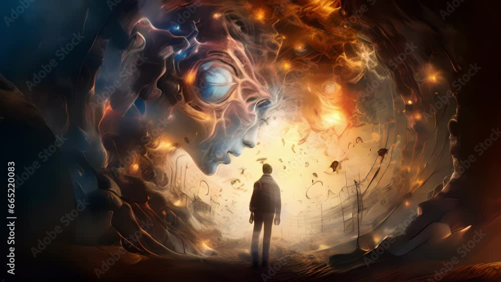 Poster enter a realm of mindaltering visuals that transport you to parallel dimensions, where time and spac