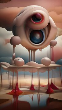 Experience a visual feast of absurdity and surrealism that will leave you questioning the fabric of reality itself. Surreal psychedelic