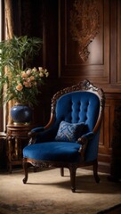 Elegance in Wood: The Antique Mahogany Chair