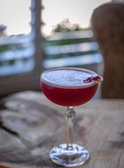 cocktail on the beach