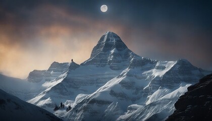 Majestic Depiction of Lord Shiva on Mount Kailash