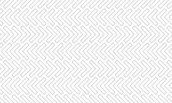 Grey outline arrow chevron, right angle or zigzag seamless pattern. Vector Repeating Texture.