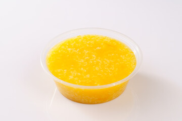 Special Chinese breakfast pumpkin porridge