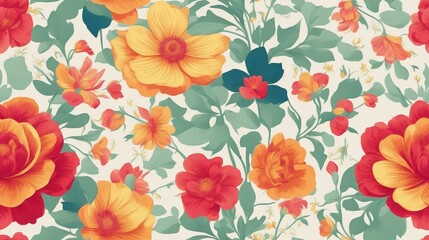 seamless floral pattern