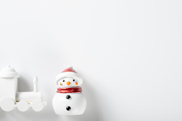 雪だるま　クリスマスイメ－ジ