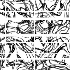 Cut texture forms tiles