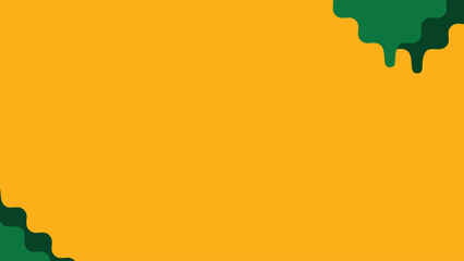 Abstract green yellow fluid flow background with smooth line futuristic Geometric Textured intricate 3D wall Light wave worm business corporate