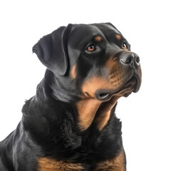 rottweiler isolated on transparent background,transparency 