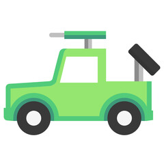 Military Jeep icon are typically used in a wide range of applications, including websites, apps, presentations, and documents related to military topics.